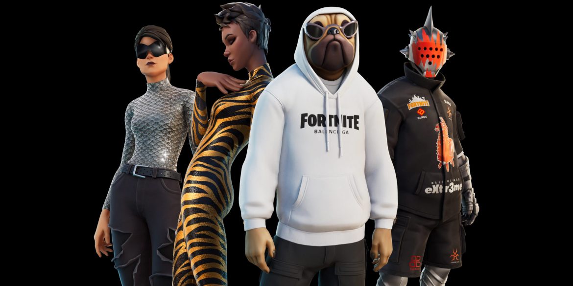 balenciaga, fortnite und das metaverse
