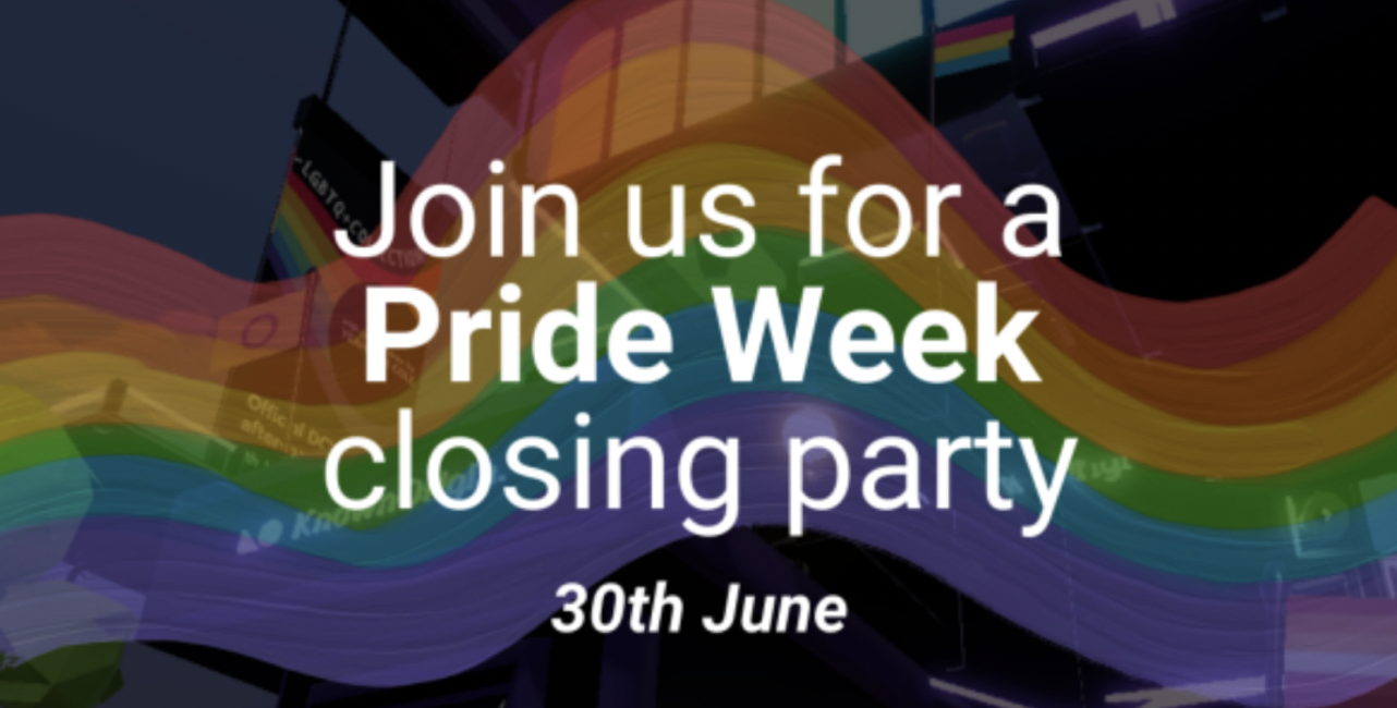 Closing Party der Pride Week im Metaverse