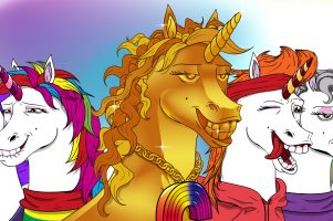 Virtuelle-Fruchtgummi-Katjes-NFT-Einhoerner