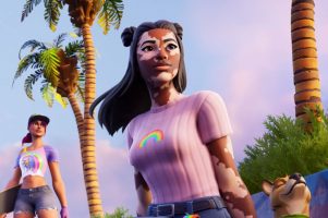 Metaverse Fortnite Creative 2.0 Szene einer eigenen erstellten Welt